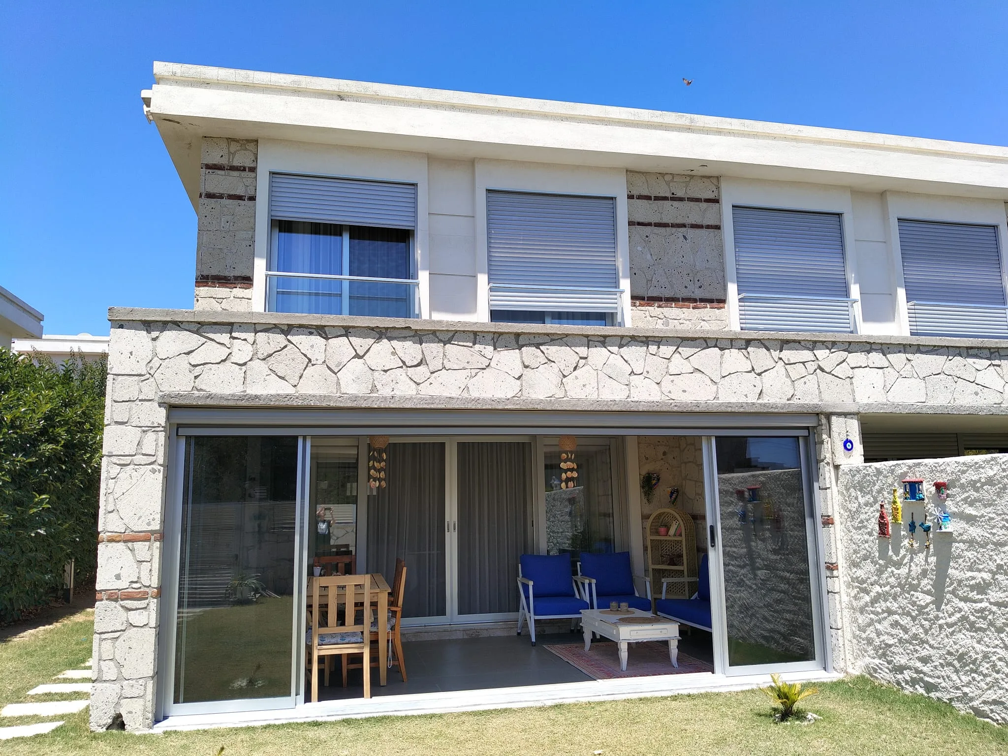 ALAÇATI MERKEZ’DE | Sezonluk & Aylık Kiralık 3+1 Müstakil Villa | Merkezi Konum